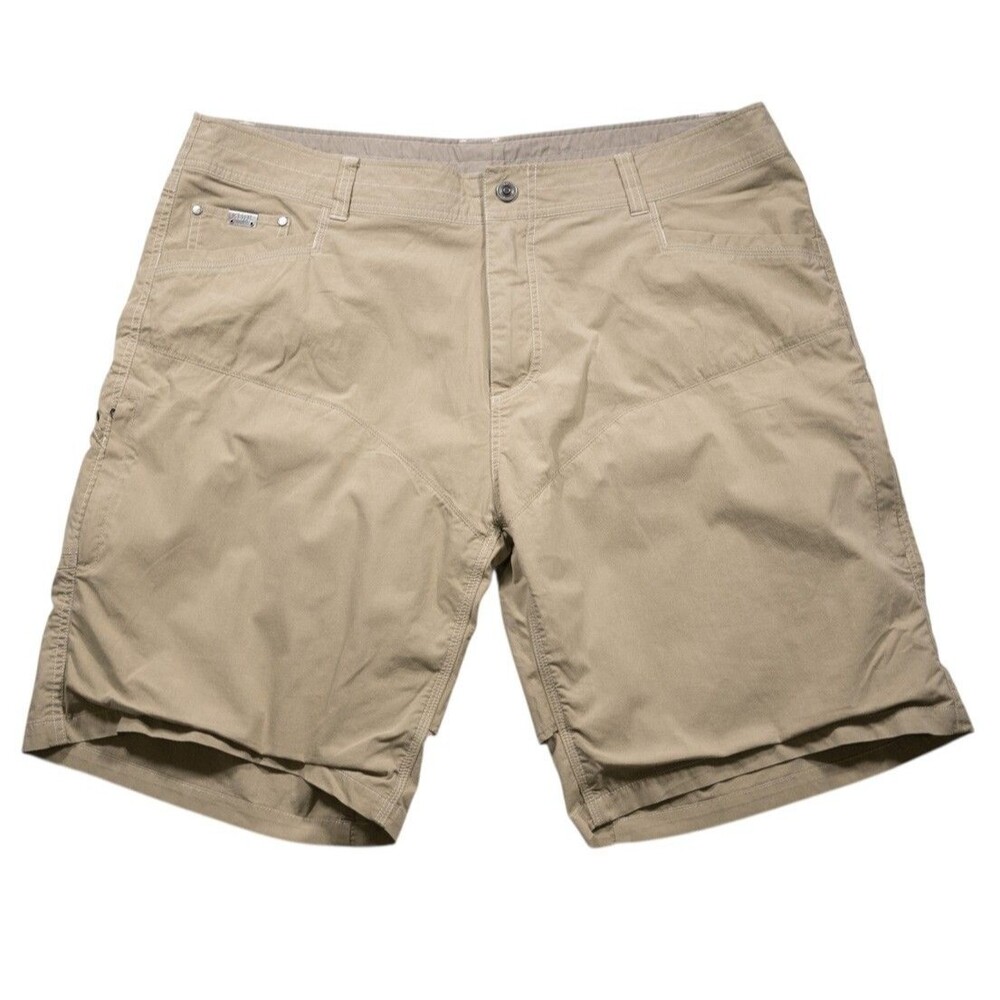 KUHL Mens Hiking Shorts 42 Beige Outdoor Camping RN#108846 Born in the Mountains